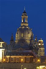 Blick auf die Frauenkirche Dresden